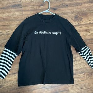 No Apologies Accepted Long sleeve shirt